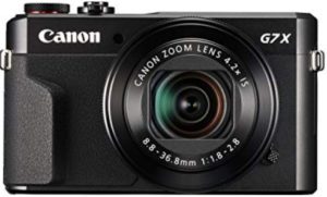 Canon G7x camera