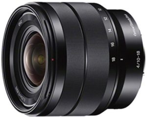 Sony 10-18mm F4 OSS Wide-angle Zoom Lens 