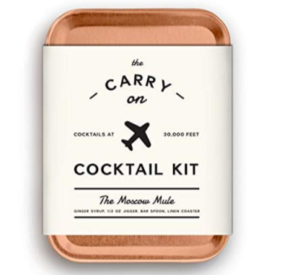 carry on cocktail kit travel gift